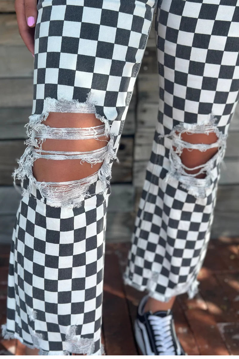 ROUND THE TRACK JEANS