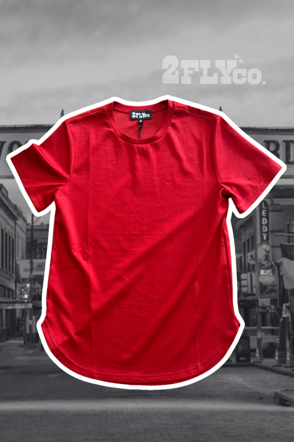 CLOUD BASIC FREE TEE - ROJO