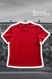 THE CLOUD BASIC SNUG TEE - ROJO