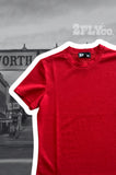 THE CLOUD BASIC SNUG TEE - ROJO