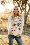 CRANBERRY SPICE LONG SLEEVE  TEE