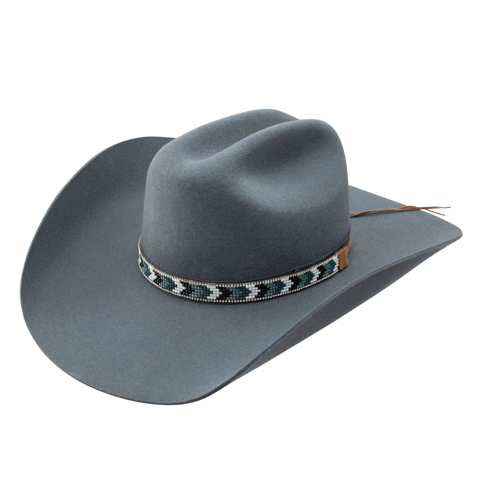 STETSON GOLD CREEK DENIM WOOL FELT WESTERN COWBOY HAT – The  display picture 3