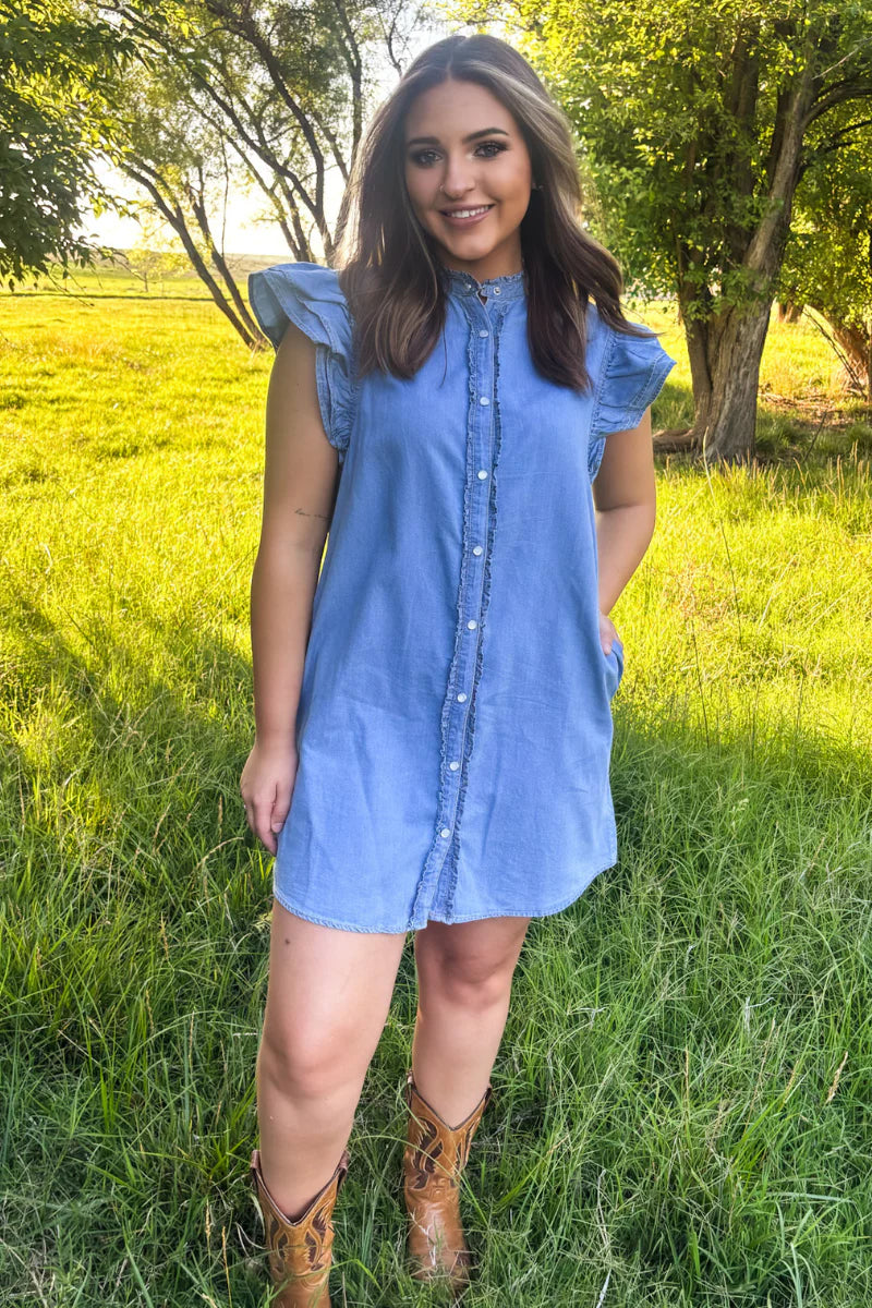 DENIM DAYS DRESS