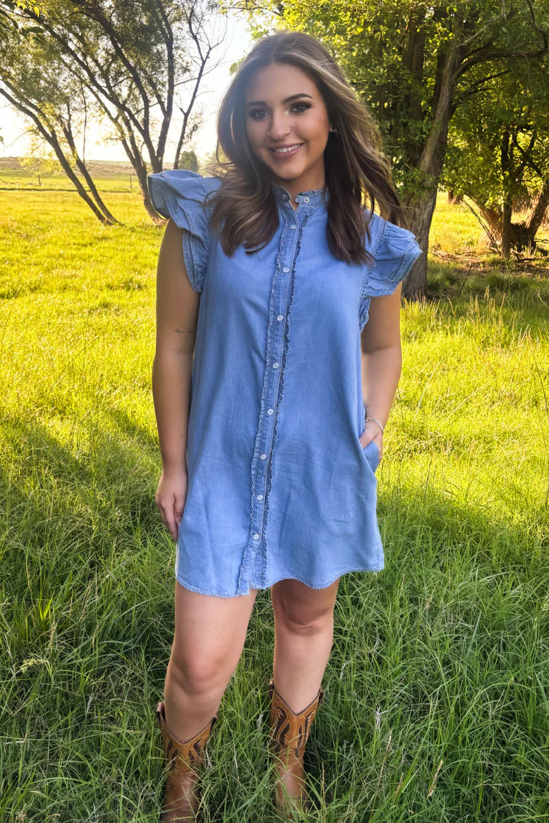 DENIM DAYS DRESS