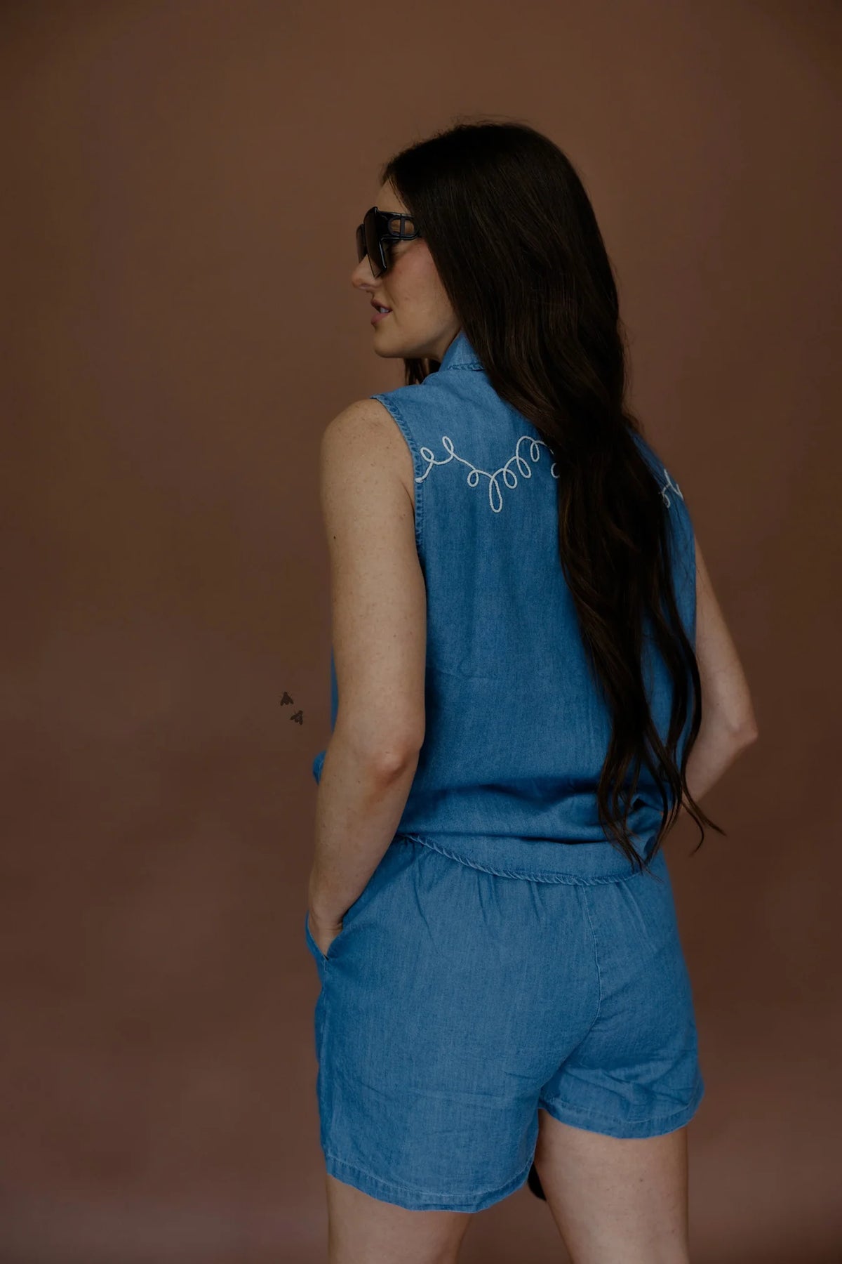 DENIM DALLY MEDIUM WASH SHORTS