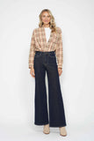 JUDY BLUE HIGH WAIST TUMMY CONTROL RETRO WIDE JEANS