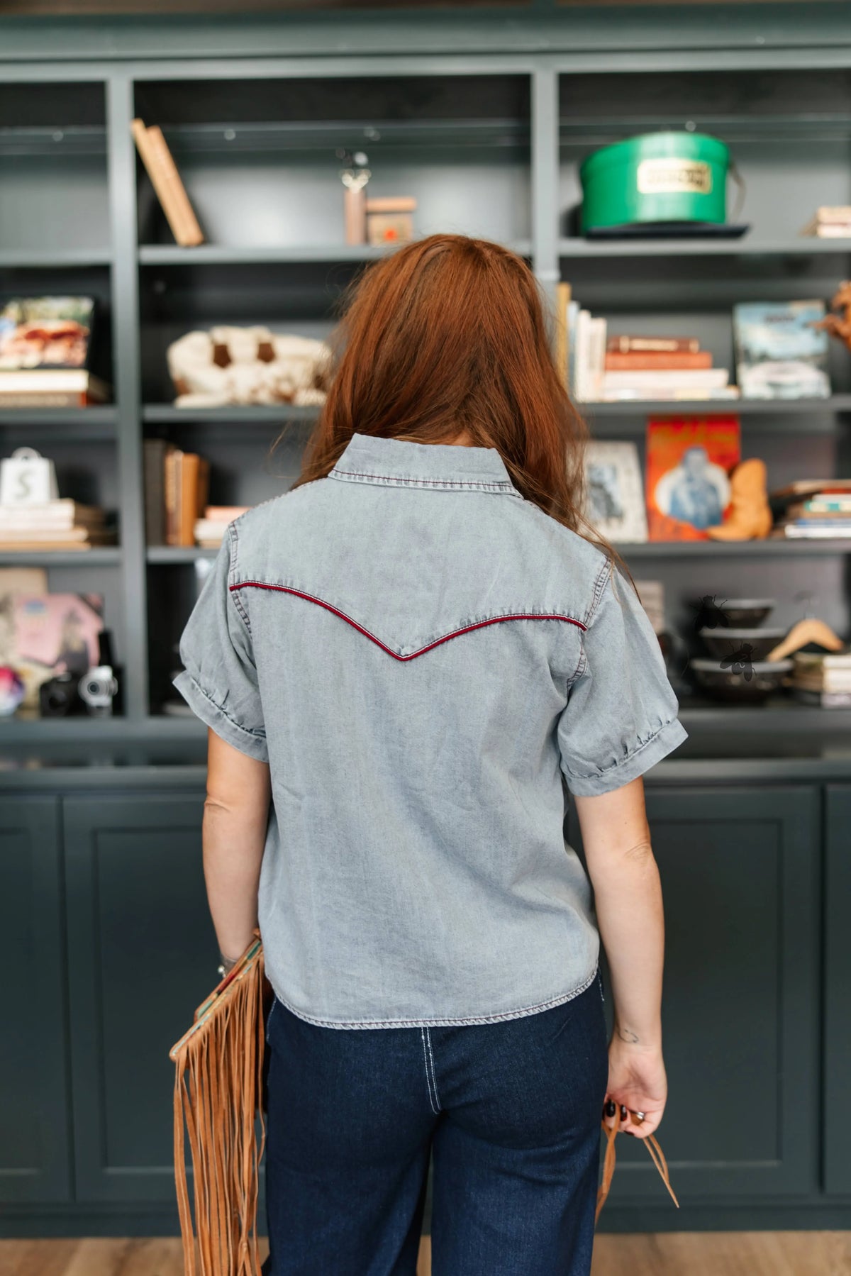 DURANGO DENIM LIGHT TOP