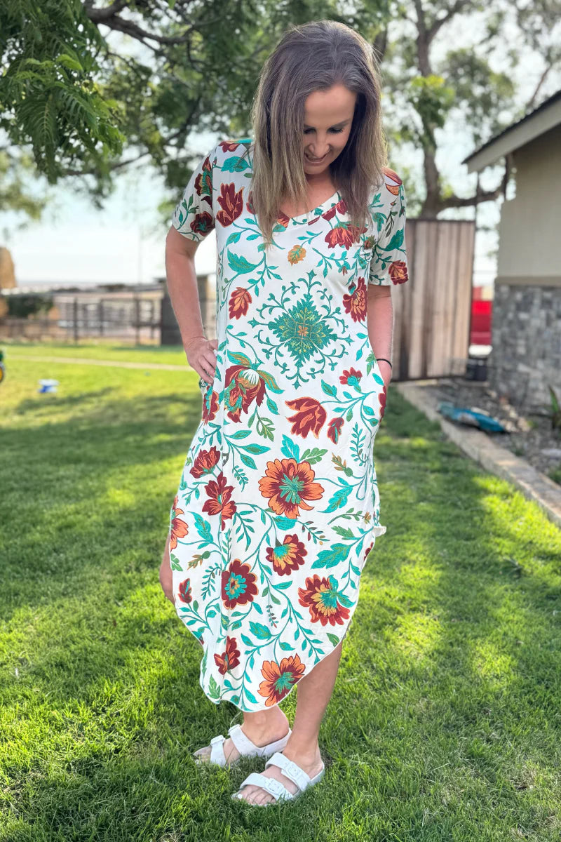 GOLDEN PRAIRIE MAXI DRESS