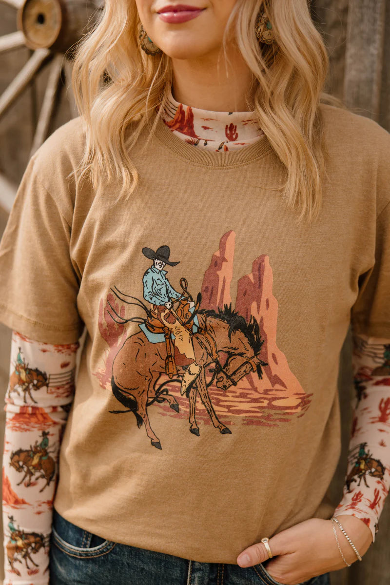 GOLDEN RODEO TEE