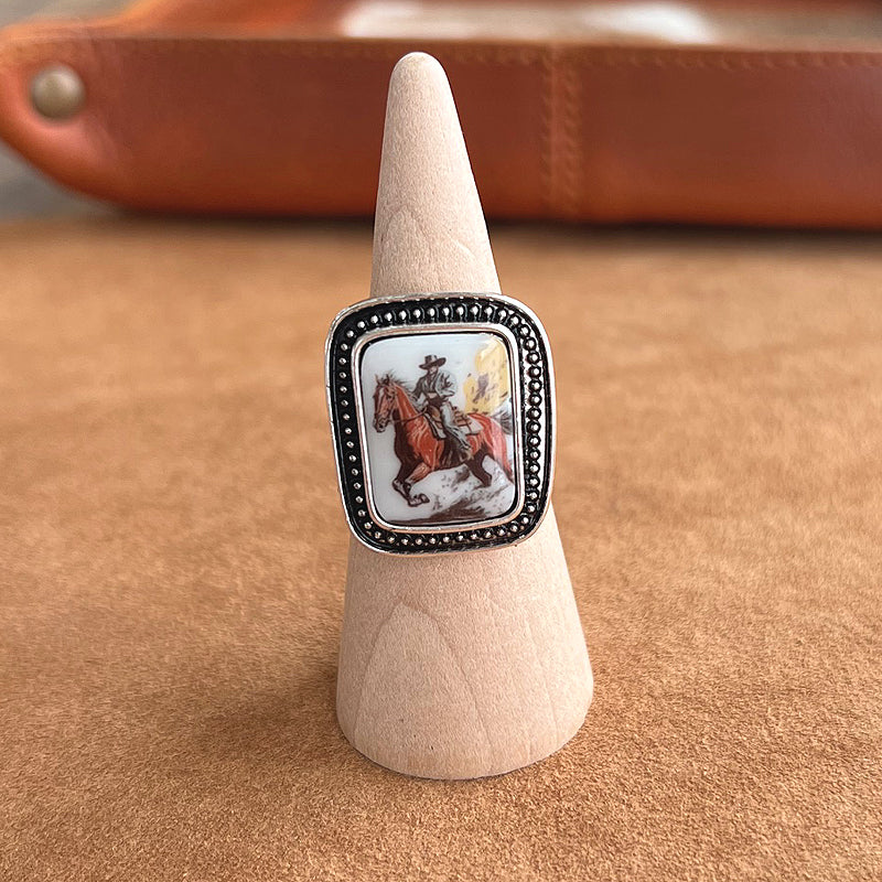 WESTERN VINTAGE COWBOY RING