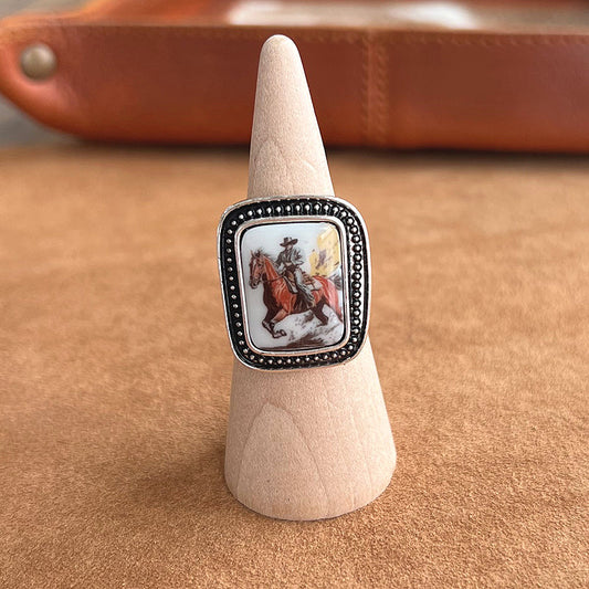 WESTERN VINTAGE COWBOY RING