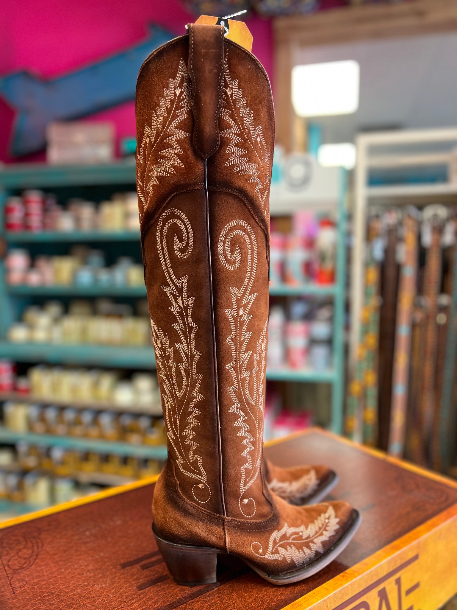 Tall womens western boots hotsell