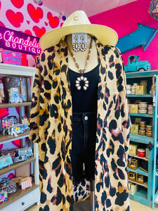LEOPARD PRINT DUSTER