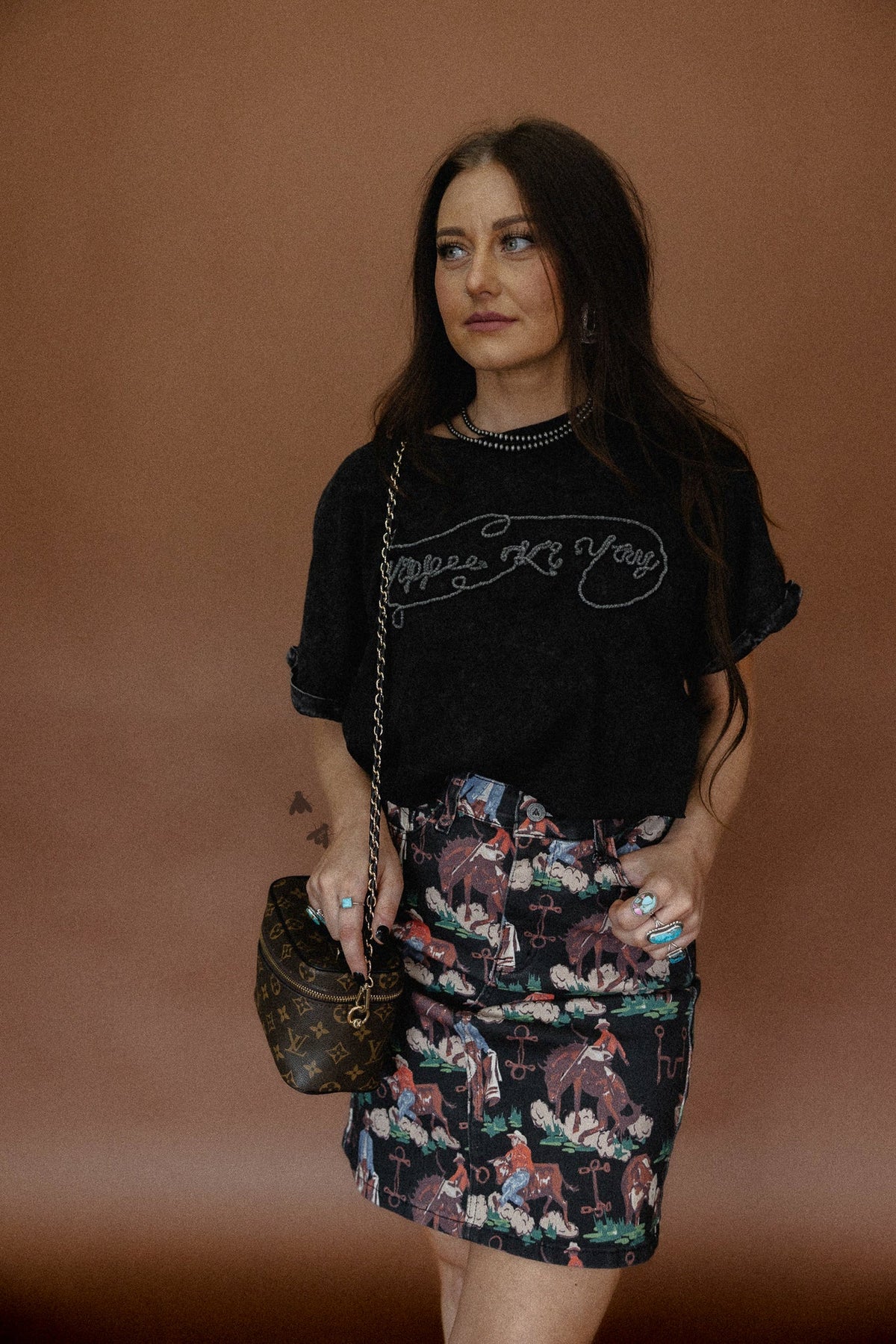 DENIM IF YOU DO SKIRT