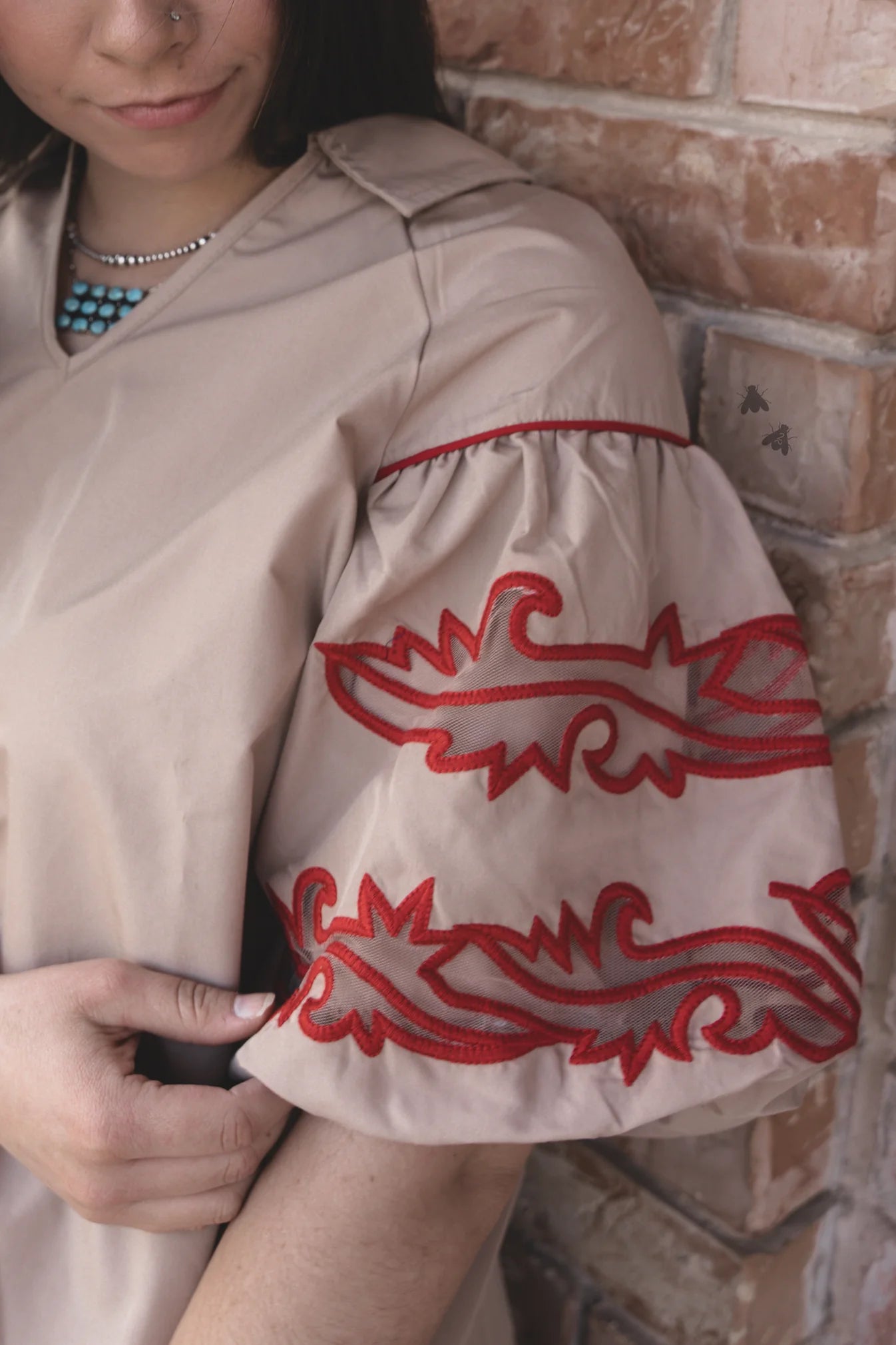 SWEETWATER STITCH - DUST/ROJO