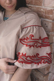 SWEETWATER STITCH - DUST/ROJO