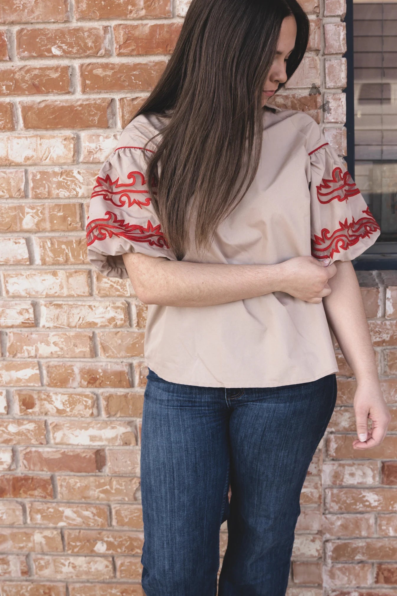 SWEETWATER STITCH - DUST/ROJO