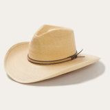 STETSON SAWMILL PALM LEAF WESTERN HAT