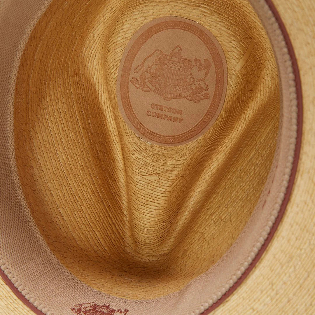 STETSON SAWMILL PALM LEAF WESTERN HAT