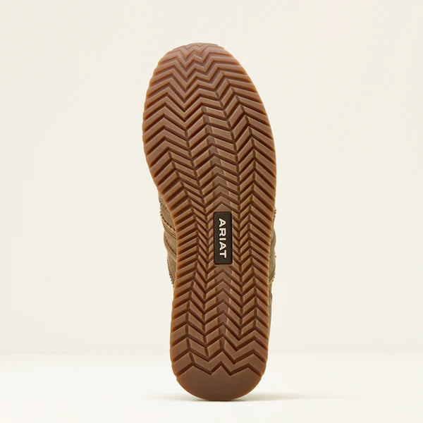 ARIAT WOMEN'S RANCH RUNNER SHOES - BROWN BOMBER