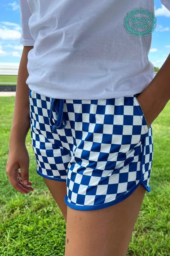 PEP RALLY SHORTS - BLUE