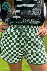 PEP RALLY SHORTS - GREEN