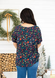 The Basic Tee - Poinsettia Poppy