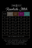 RAWHIDE STITCH TOP - MIDNIGHT