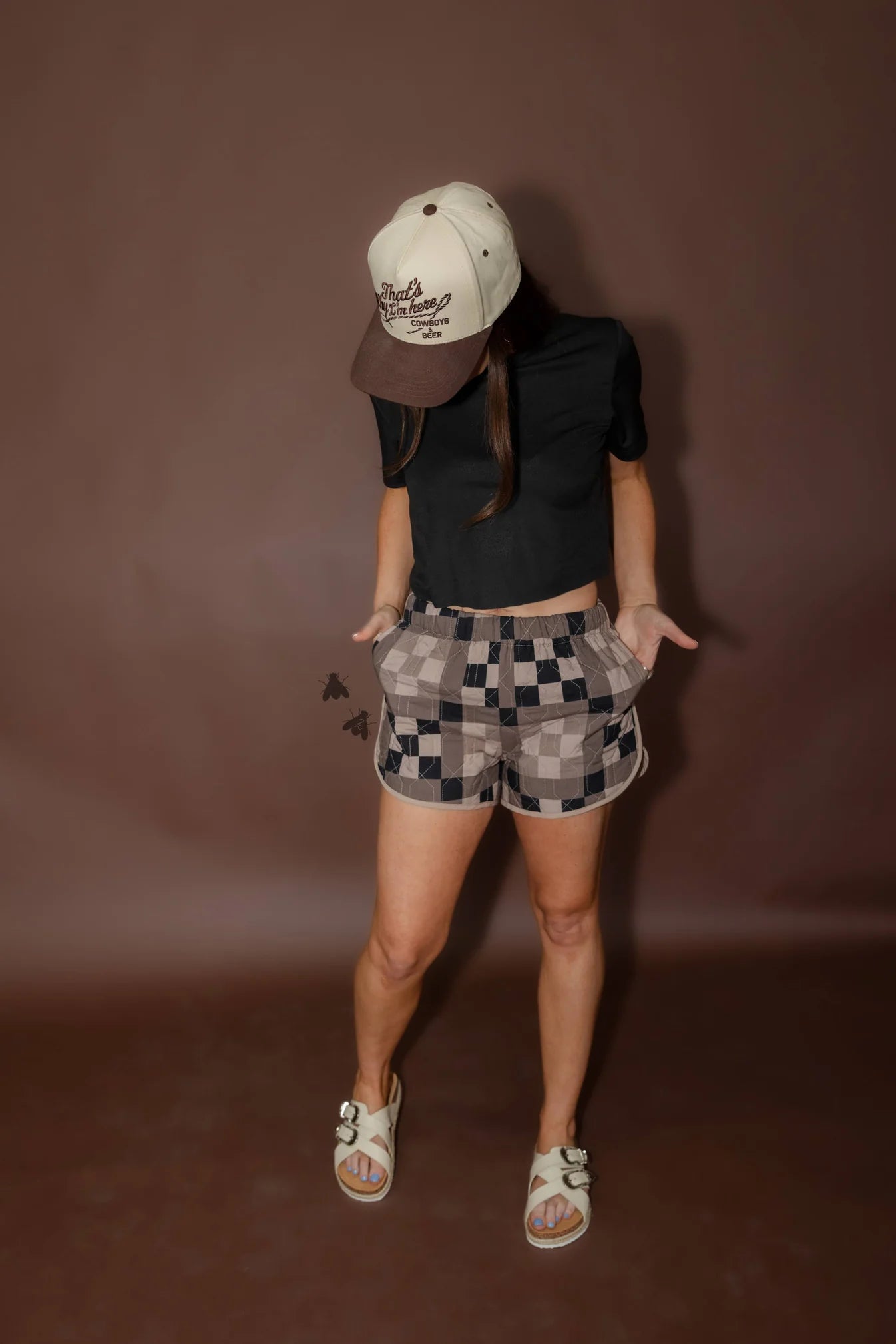 SEW WHAT! NEUTRAL SHORTS