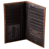 ARIAT RODEO DISTRESSED STITCH USA FLAG SHIELD LOGO