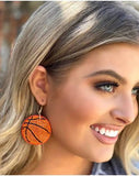BASKETBALL GLAM EARRINGS