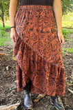 COUNTRY TOOLED SKIRT