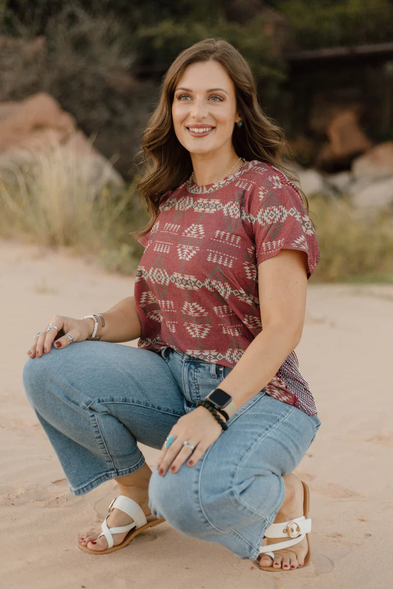 SPARKLE COUNTRY TOP