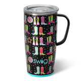 SWIG LIFE DISCO COWGIRL 22oz TRAVEL MUG