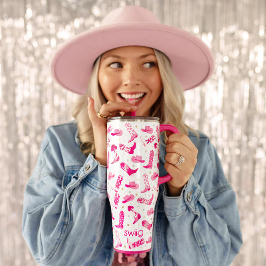 SWIG LIFE LET'S GO GIRLS 40oz MEGA MUG WITH HANDLE