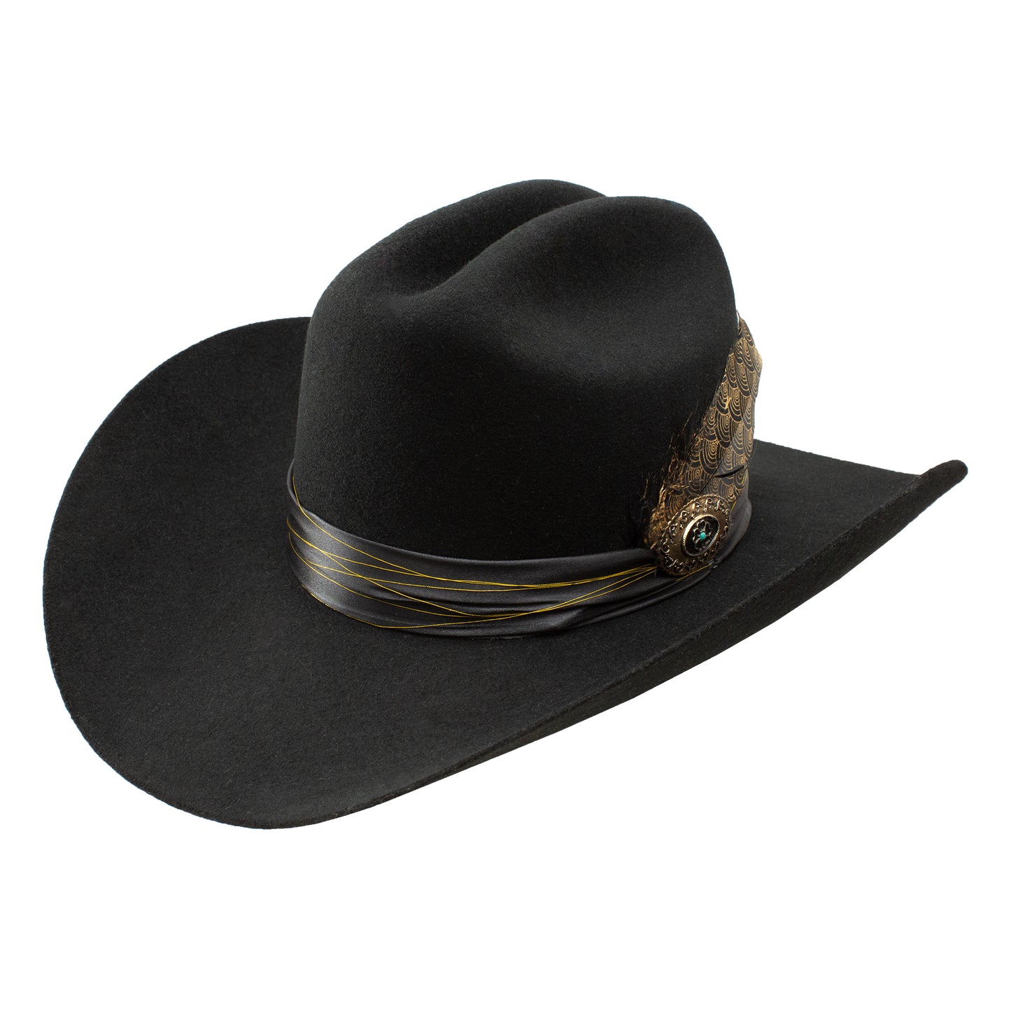 CHARLIE 1 HORSE X LAINEY WILSON DAREDEVIL FELT HAT - BLACK