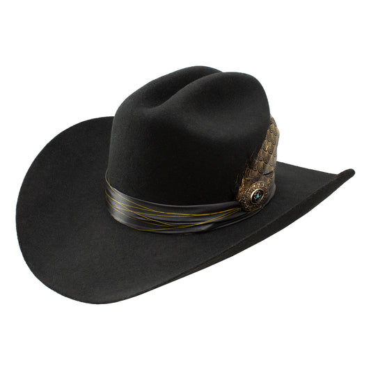 CHARLIE 1 HORSE X LAINEY WILSON DAREDEVIL FELT HAT - BLACK