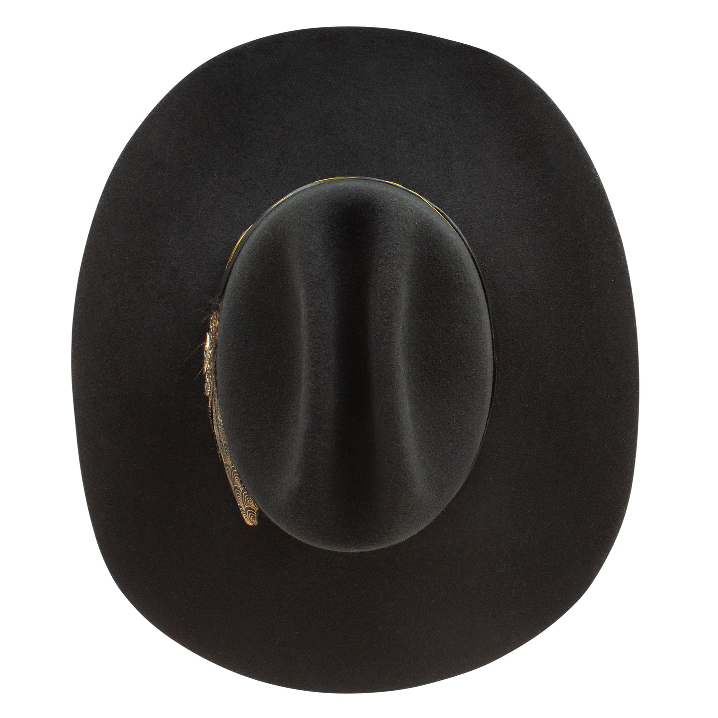 CHARLIE 1 HORSE X LAINEY WILSON DAREDEVIL FELT HAT - BLACK