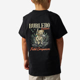 BURLEBO YOUTH SHORT SLEEVE TEE - FIELD COMPANION - BLACK