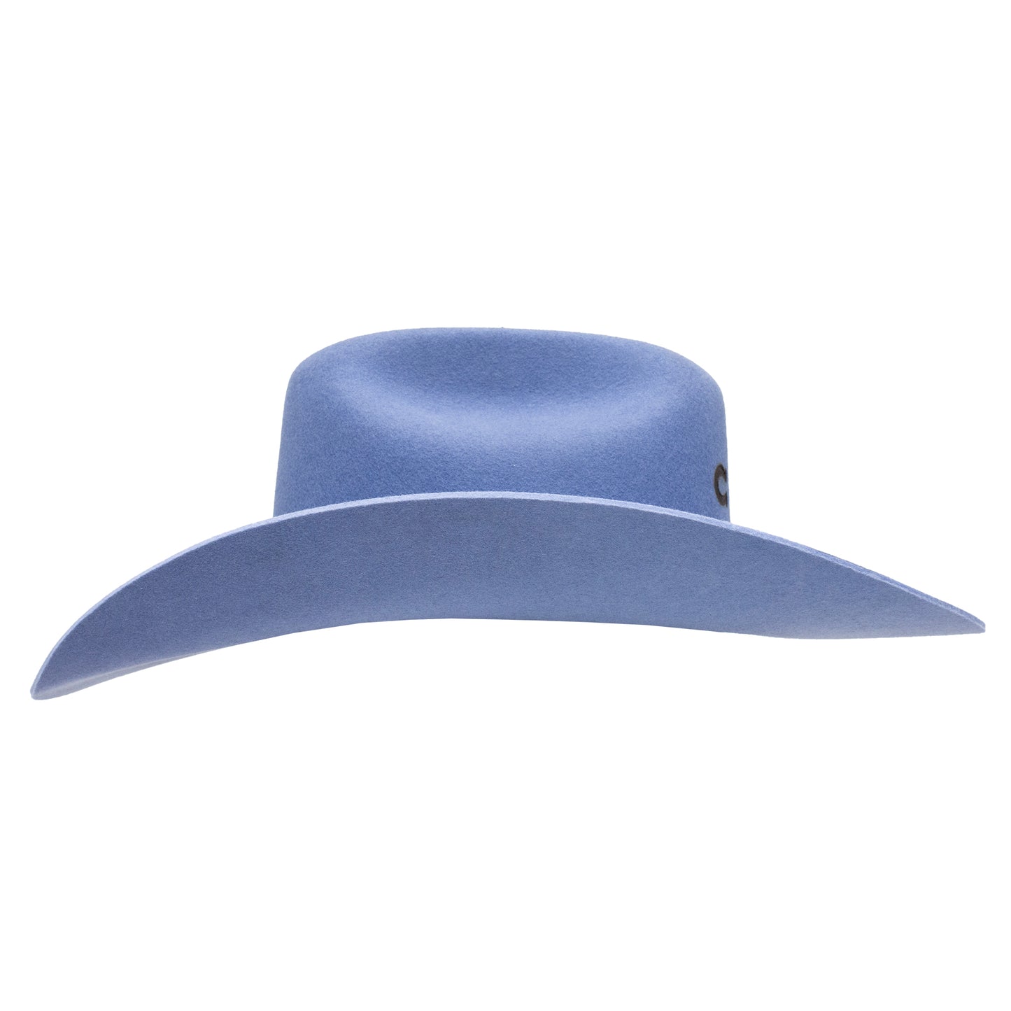 THE COWGIRL HAT BY CHARLIE 1 HORSE  4 5/8 CROWN- SKY BLUE