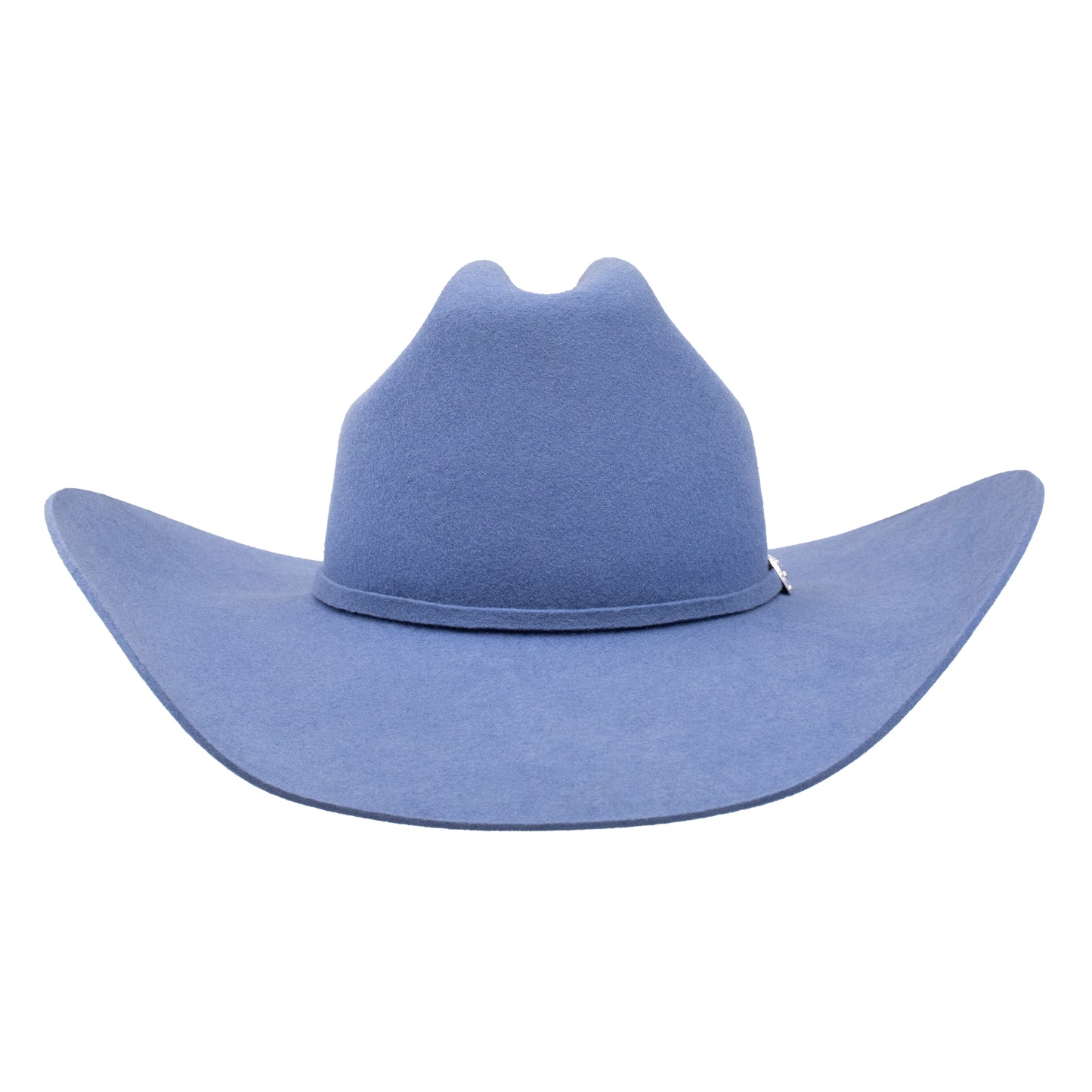 THE COWGIRL HAT BY CHARLIE 1 HORSE  4 5/8 CROWN- SKY BLUE