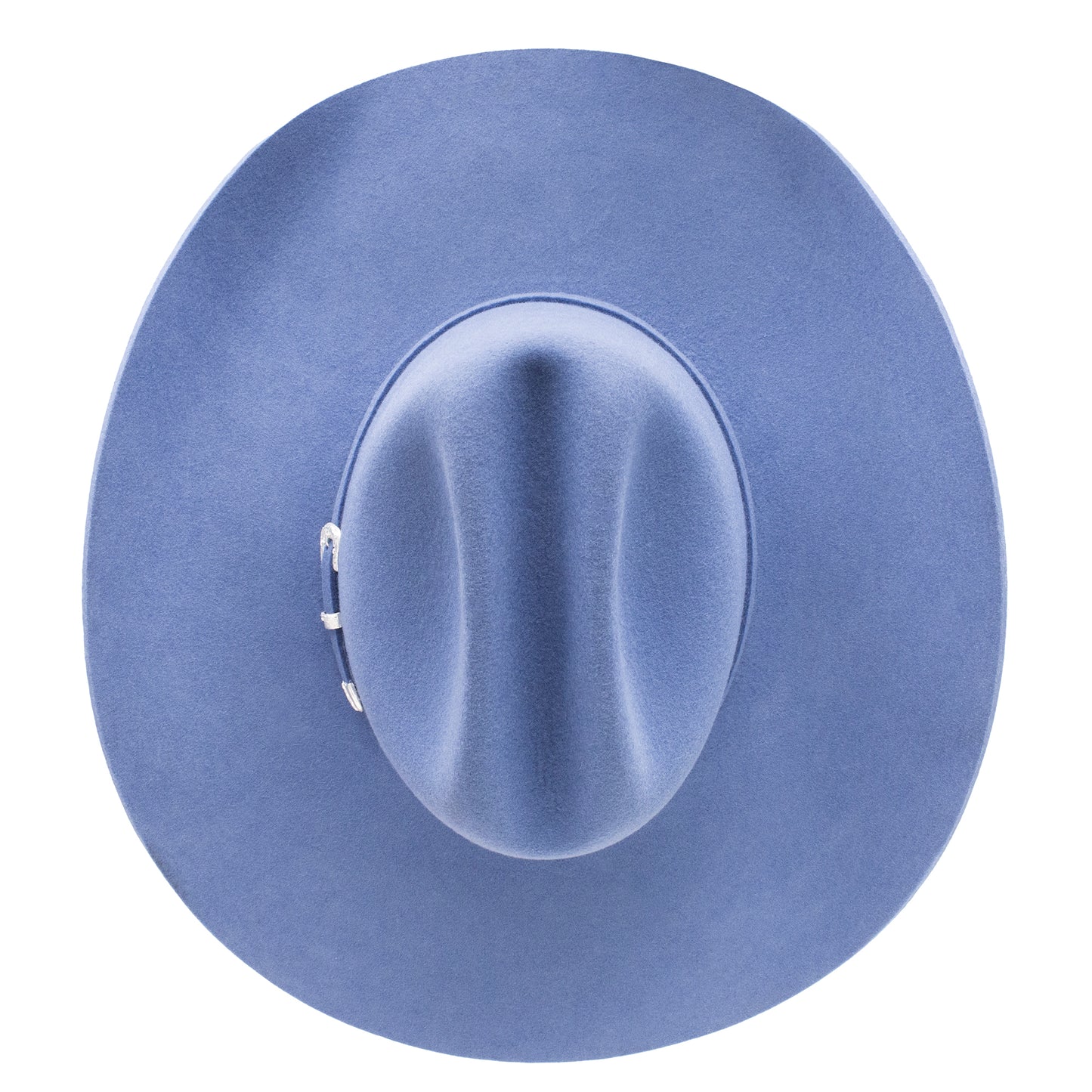 THE COWGIRL HAT BY CHARLIE 1 HORSE  4 5/8 CROWN- SKY BLUE