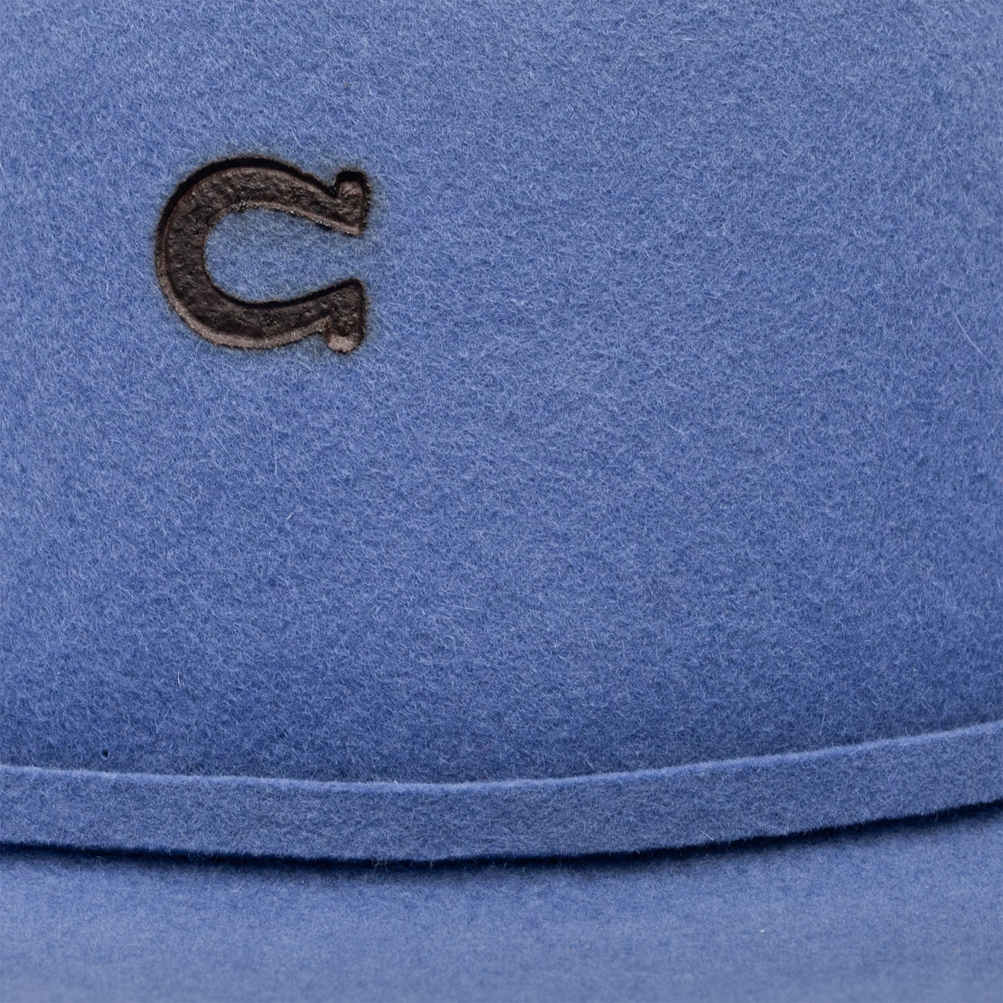 THE COWGIRL HAT BY CHARLIE 1 HORSE  4 5/8 CROWN- SKY BLUE