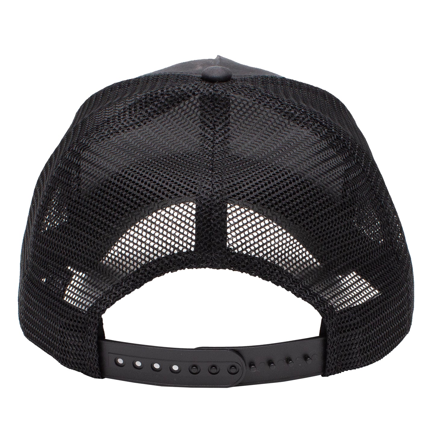 STETSON BORN ON THE TRAIL BLACK TRUCKER HAT