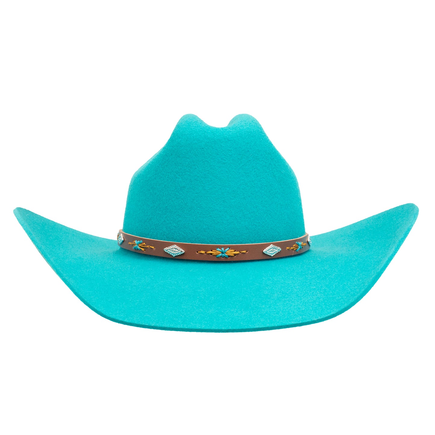 STETSON LONE RIDGE WOOL FELT TURQUOISE  WESTERN COWBOY HAT