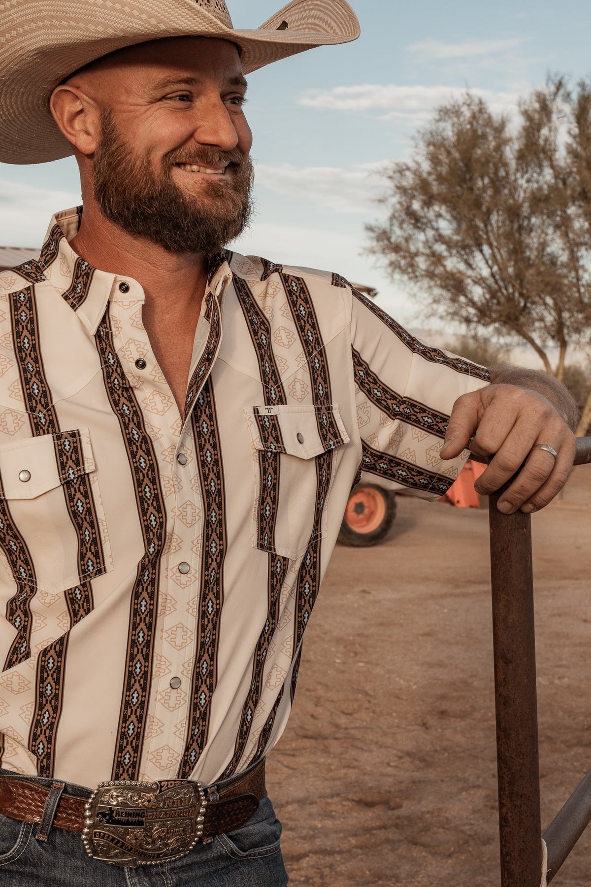 FERRELL MEN'S THE RYDER - SHORT SLEEVE SNAP
