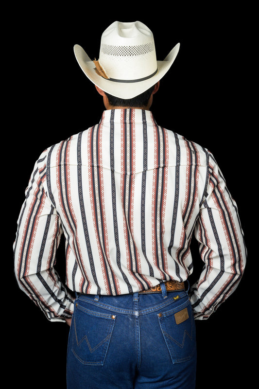 FERRELL MEN'S THE WAYNE - LONG SLEEVE SNAP SHIRT