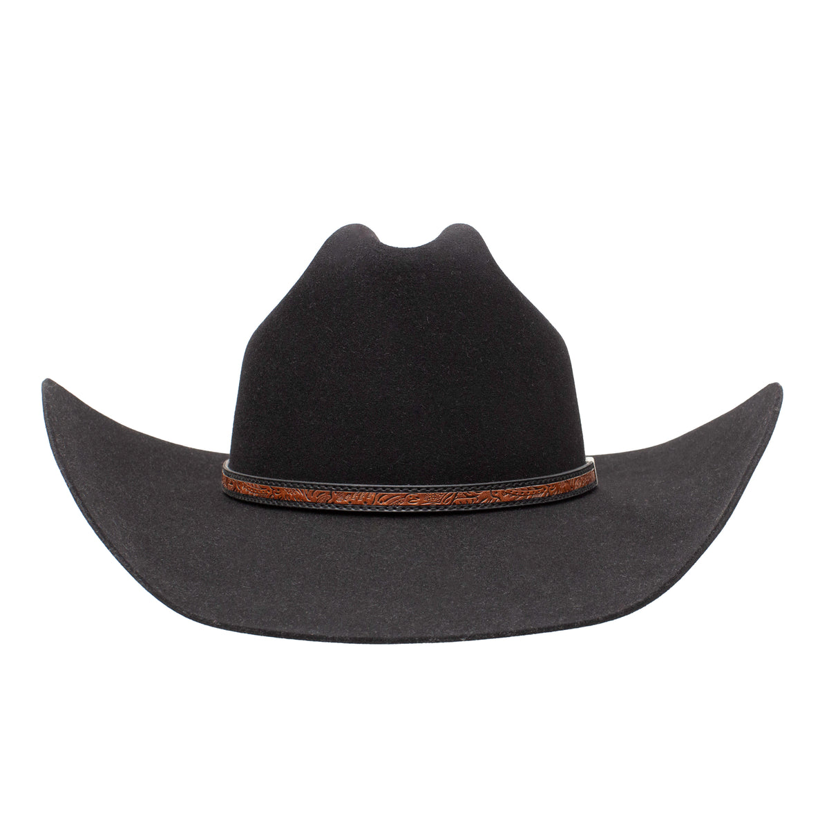 RESISTOL GEORGE STRAIT FOSTER 5X COWBOY HAT - BLACK