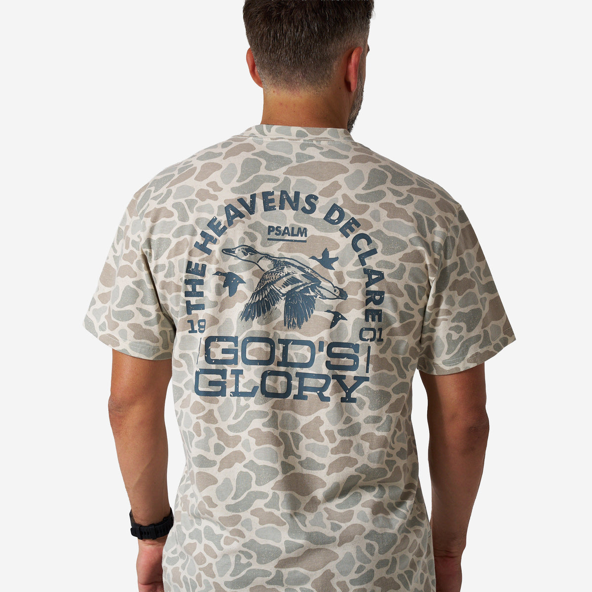BURLEBO VINTAGE WASHED TEE - GOD'S GLORY