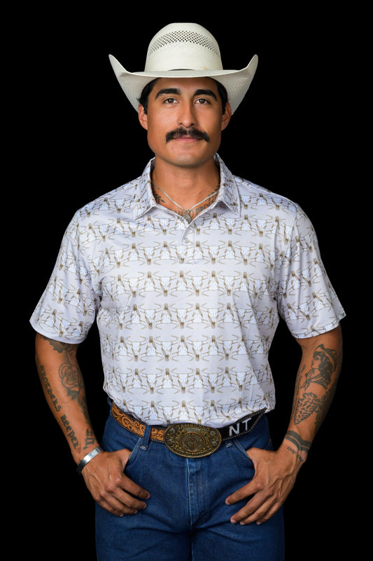 FERRELL MEN'S THE RANGER POLO - CREAM